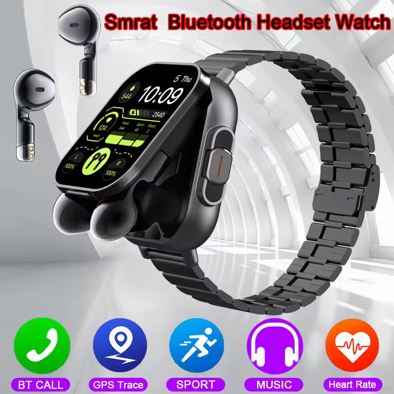 Smartwatch Headset - Montre connectée NFC TWS 2 en