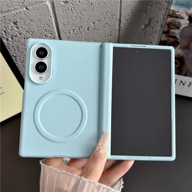 Screen Protector Film - Étui en cuir mat couleur bonbon