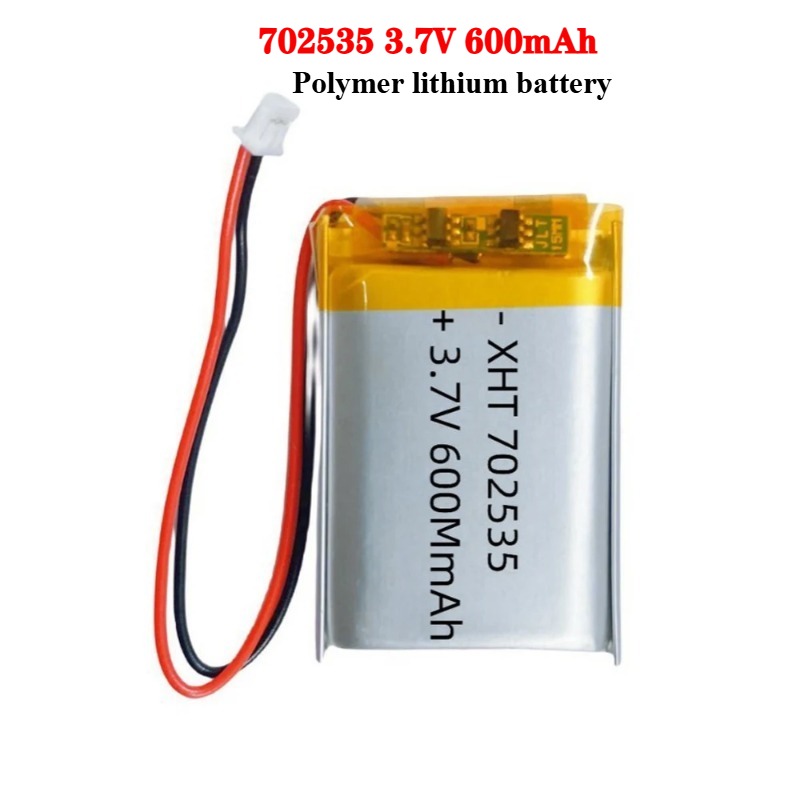 Smartwatch Headset - Batterie Li-ion Rechargeable 702535 3.7V 600mAh,