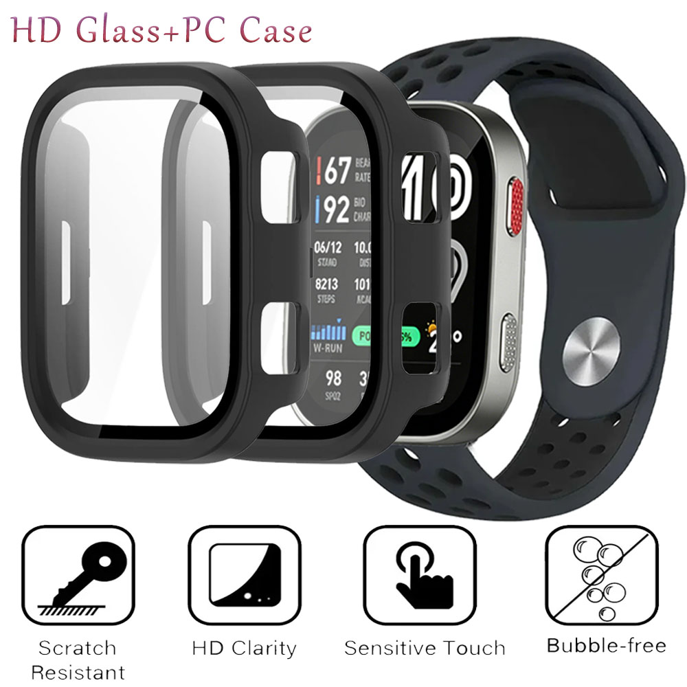 Amazfit Smartwatch Accessories - Étui en verre HD + PC