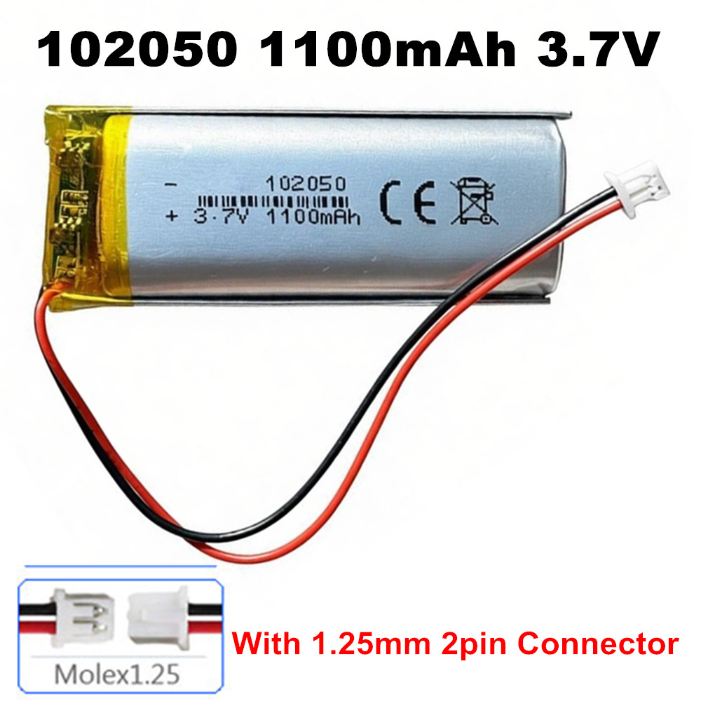 Smartwatch Headset - Batterie rechargeable au lithium polymère 102050