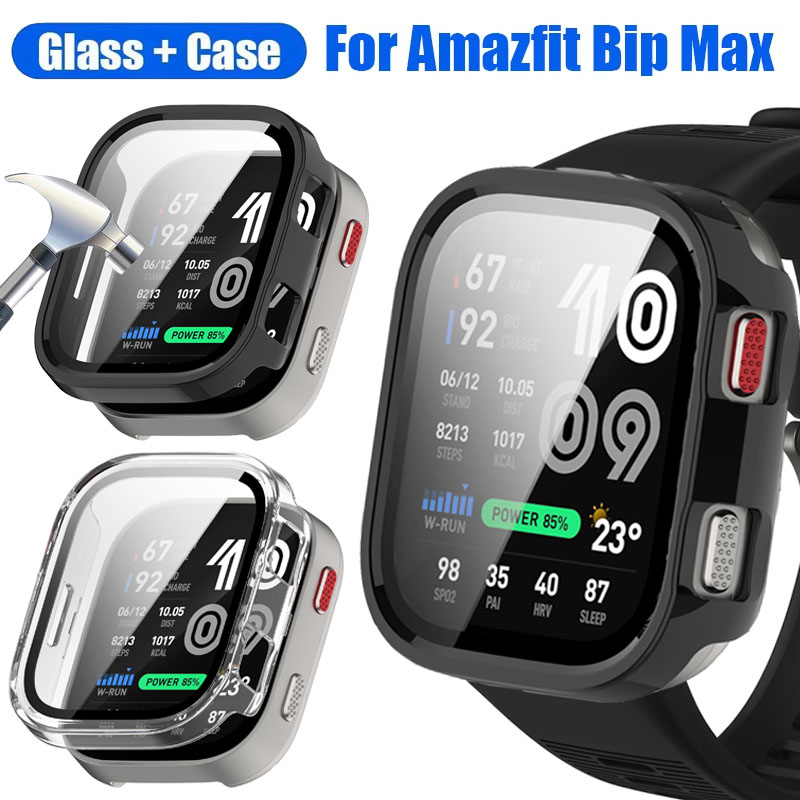 Amazfit Smartwatch Accessories - Verre trempé + étui pour Amazfit