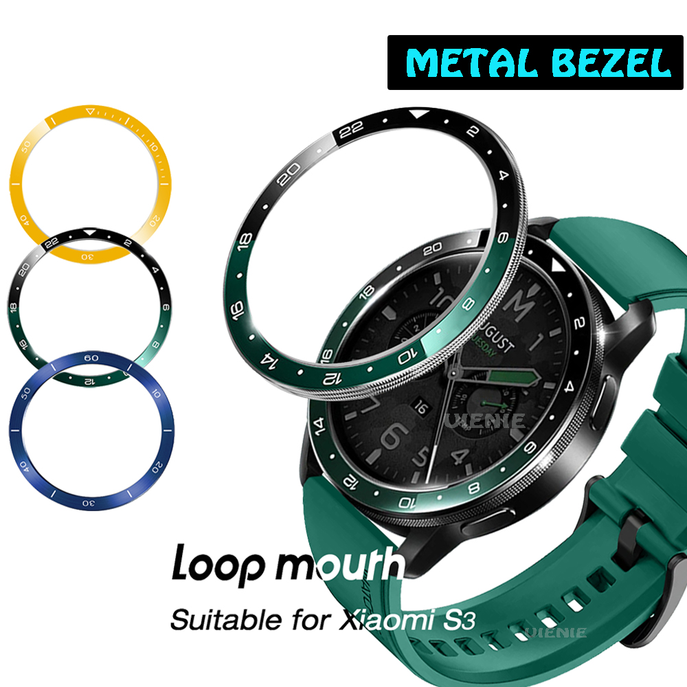 Xiaomi Smartwatch S4 Accessories - Anneau de lunette pour montre Xiaomi