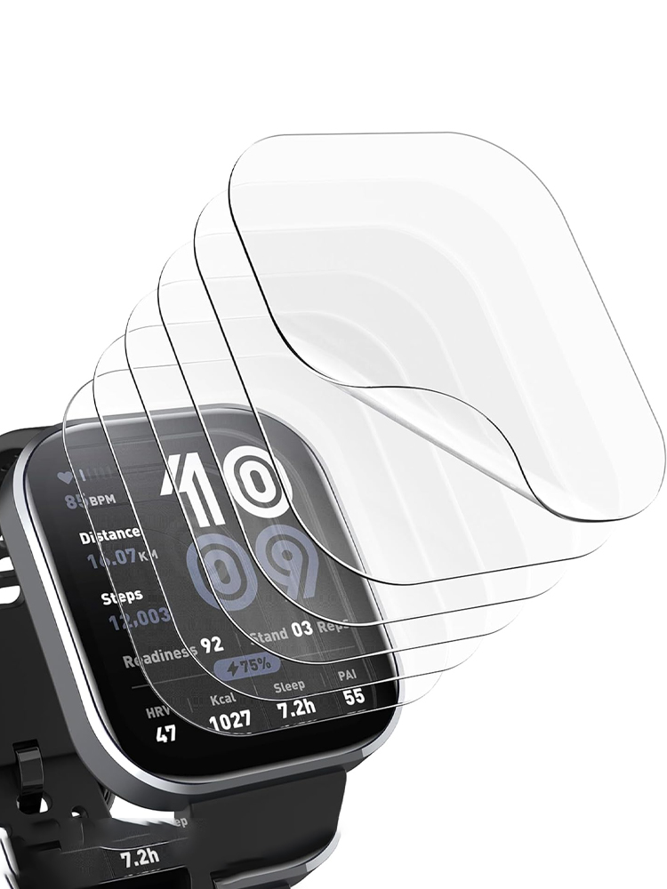 Amazfit Smartwatch Accessories - Protecteur d'écran pour Amazfit bip 6,