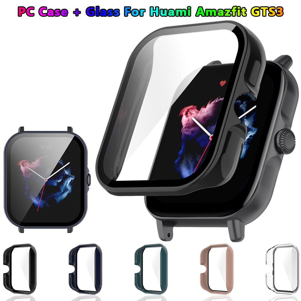 Amazfit Smartwatch Accessories - Étui + verre trempé pour Amazfit