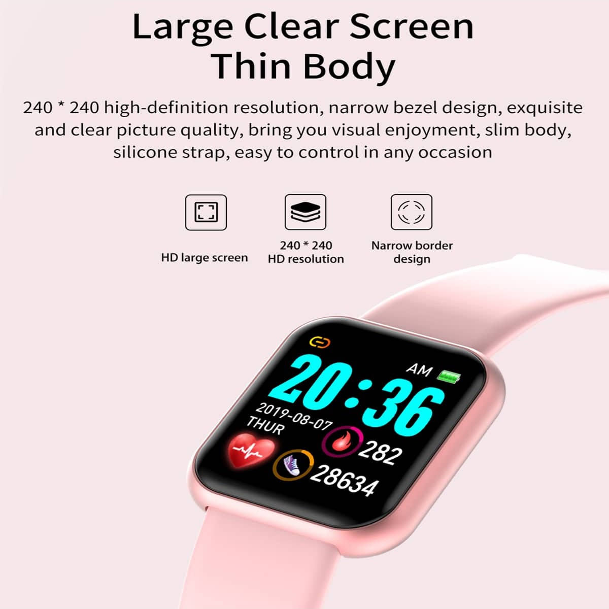 Montre connectée Y68 D20 pour  - Smartwatch X12 avis et prix