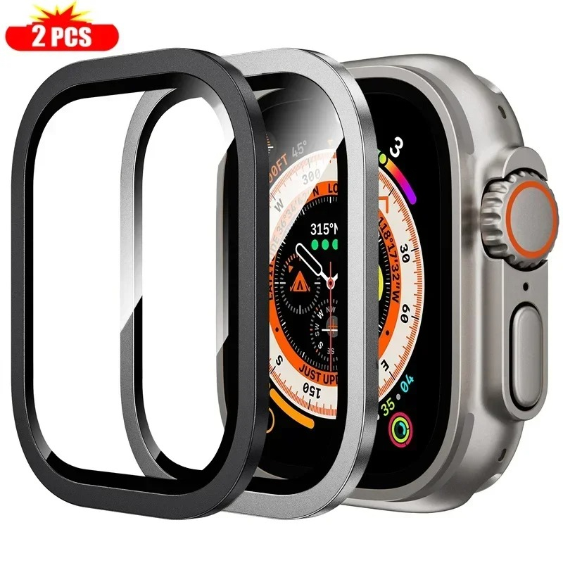 2 pièces verre trempé pour App - Watch Case Bumper avis et prix