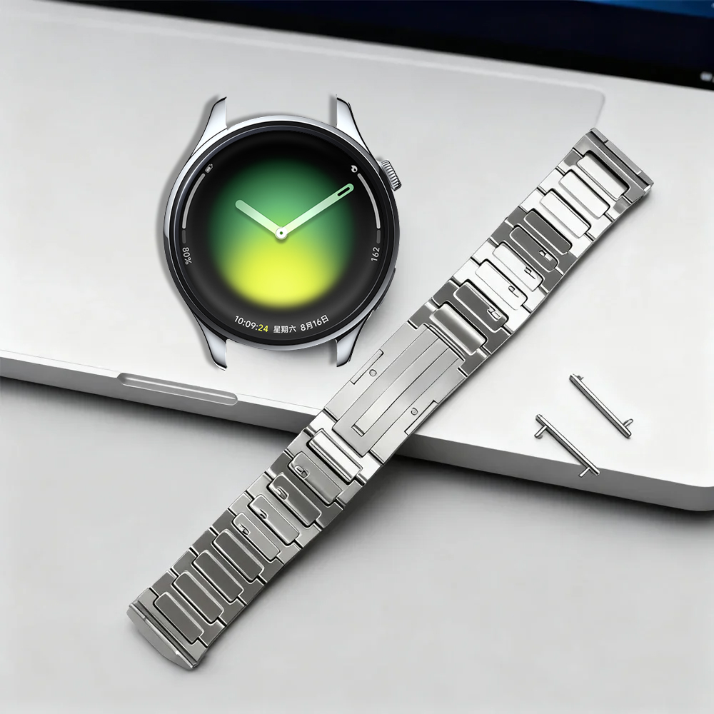 Bracelet en titane à dégagemen - Xiaomi Smartwatch S4 Accessories avis et prix