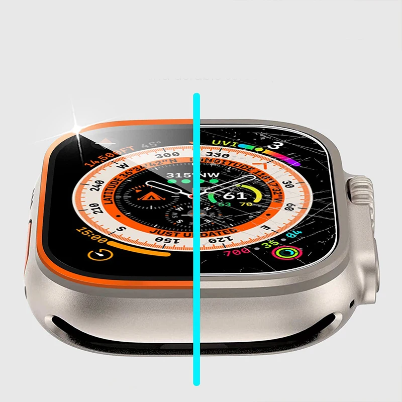 Verre trempé pour Apple Watch  - Watch Case Bumper avis et prix