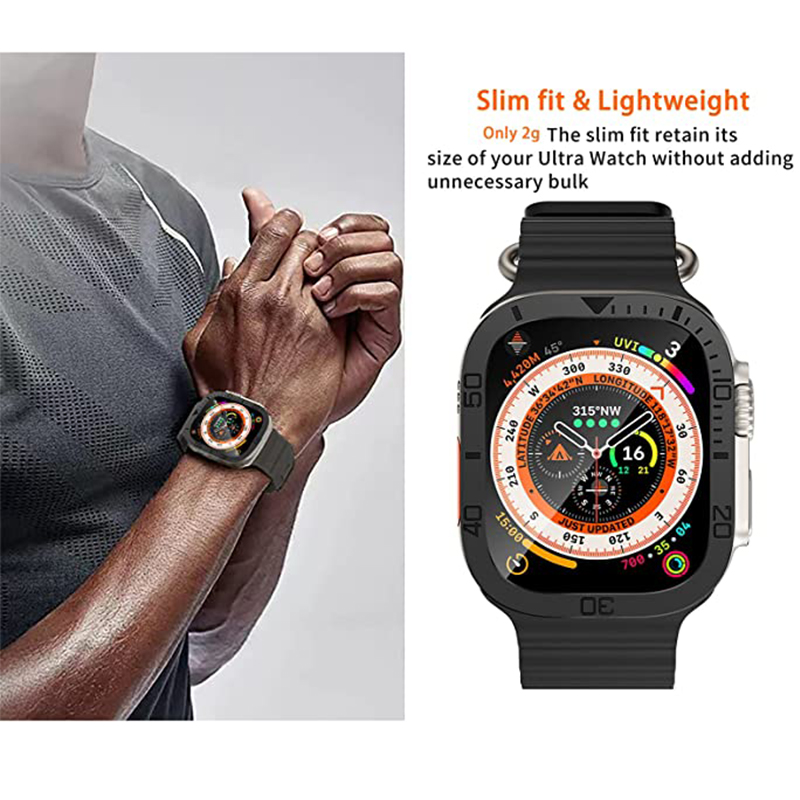Verre trempé pour Apple Watch  - Watch Case Bumper avis et prix