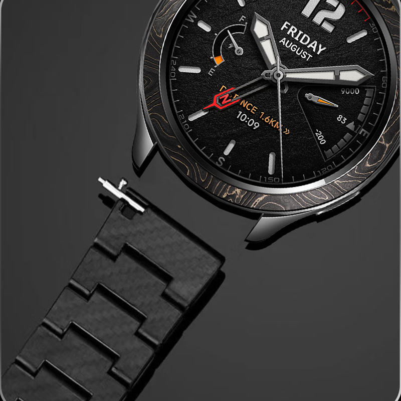 Bracelet en Fiber de carbone p - Xiaomi Smartwatch S4 Accessories avis et prix