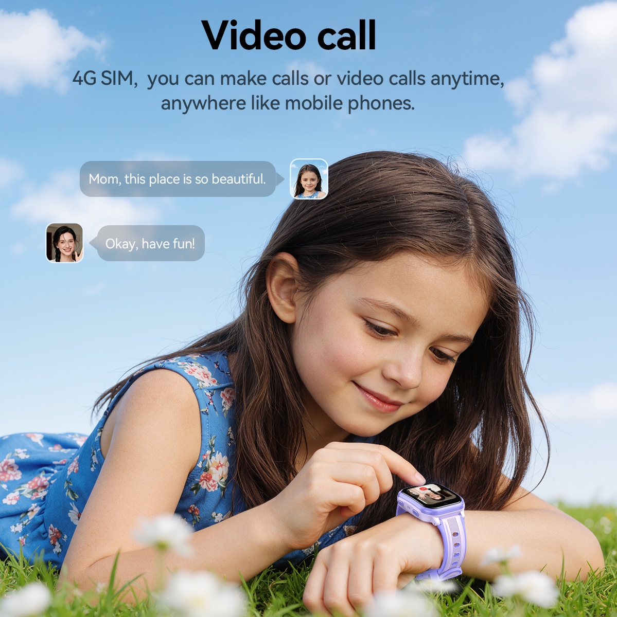 Montre connectée pour enfants  - Smartwatch Id avis et prix