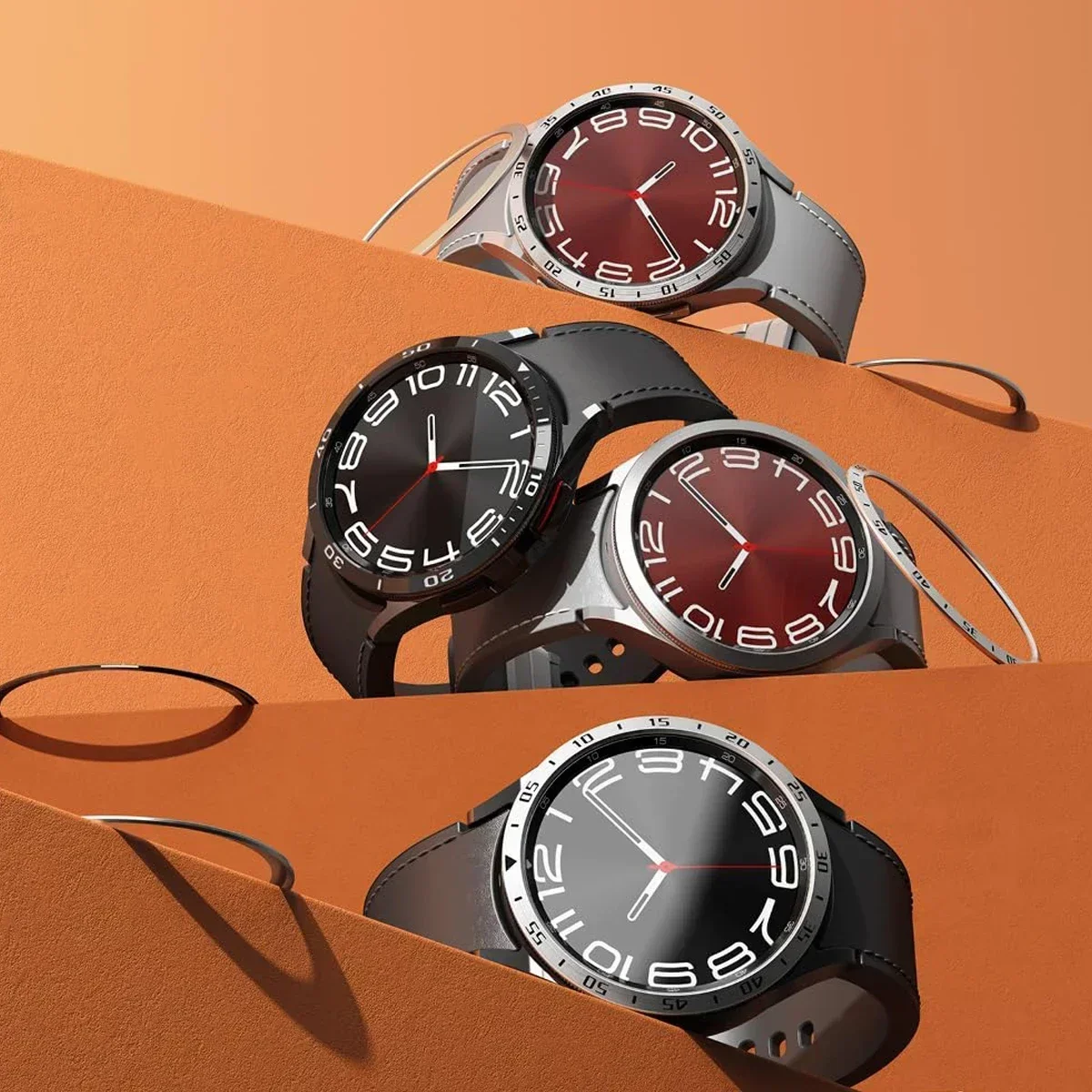 Anneau de lunette en métal pou - Smartwatch Icon avis et prix